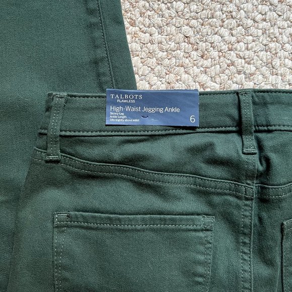 TALBOTS - High Waist Skinny Leg Jeggings - NEW with Tag - Picture 10 of 11